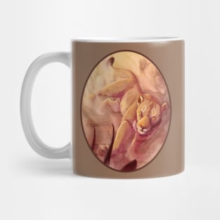 Lion Hunt Mug